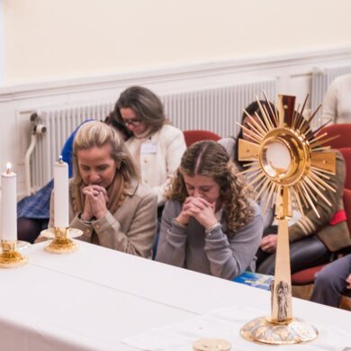 Adoration. Parents Week. Le Châtelard Academy. February, 2025